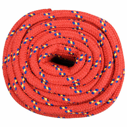 Multipurpose Utility Rope 20 mm 100 m Red PP 2400 kg Max Load