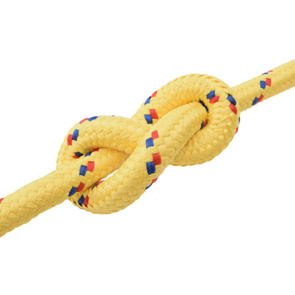 Multipurpose Utility Rope 40 mm 10 m Yellow PP 9600 kg Max Load