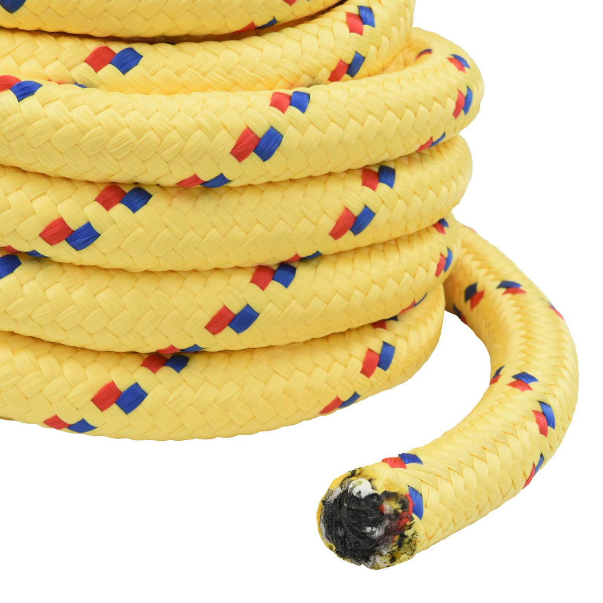 Multipurpose Utility Rope 40 mm 10 m Yellow PP 9600 kg Max Load
