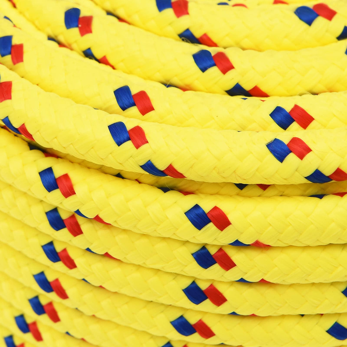 Multipurpose Utility Rope 12 mm 250 m Yellow PP 930 kg Max Load