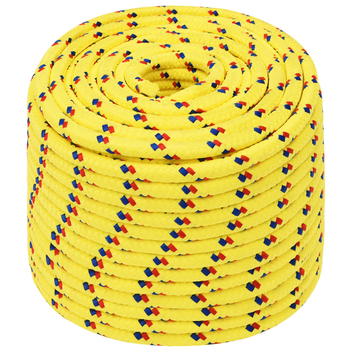 Multipurpose Utility Rope 12 mm 250 m Yellow PP 930 kg Max Load