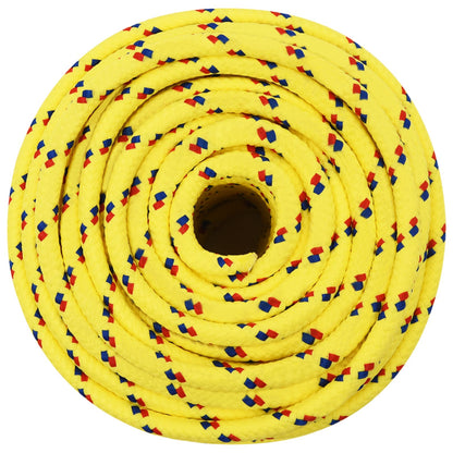 Multipurpose Utility Rope 12 mm 250 m Yellow PP 930 kg Max Load