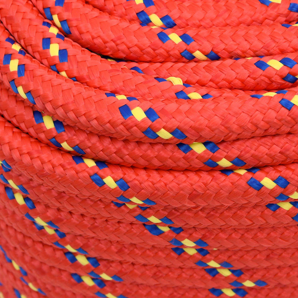 Multipurpose Utility Rope 18 mm 100 m Red PP 1995 kg Max Load