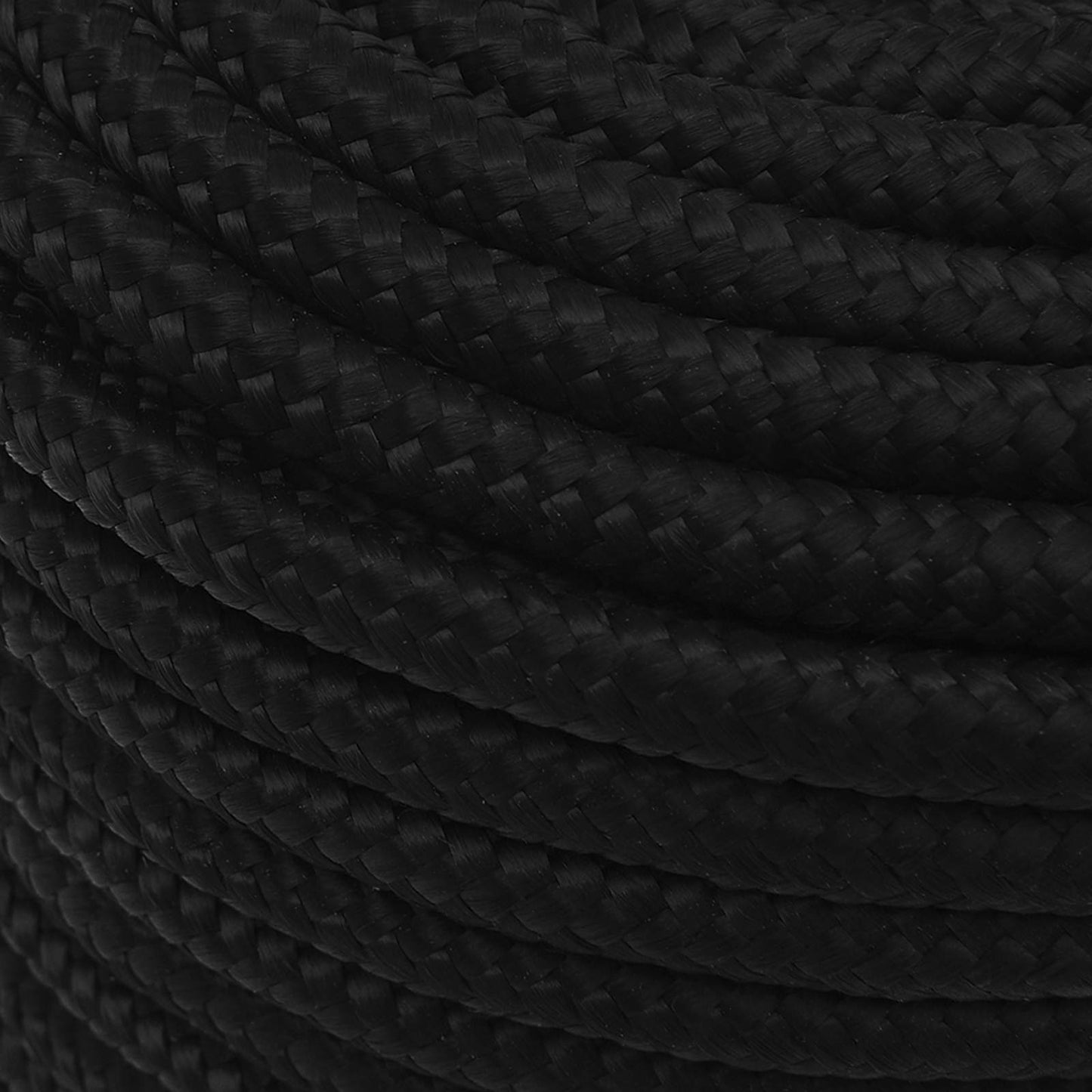 Multipurpose Utility Rope 14 mm 250 m Black Polyester