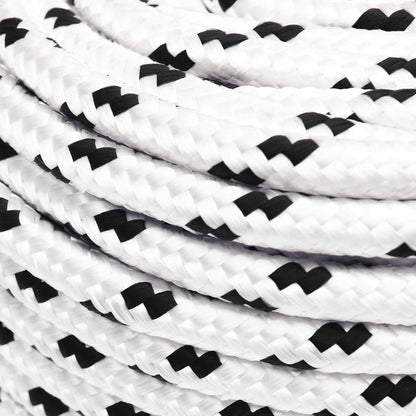 Multipurpose Utility Rope 10 mm 100 m White Polyester