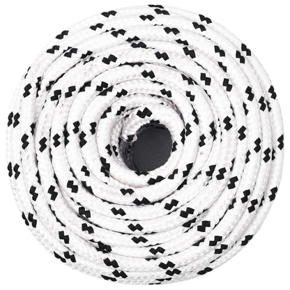 Multipurpose Utility Rope 10 mm 100 m White Polyester