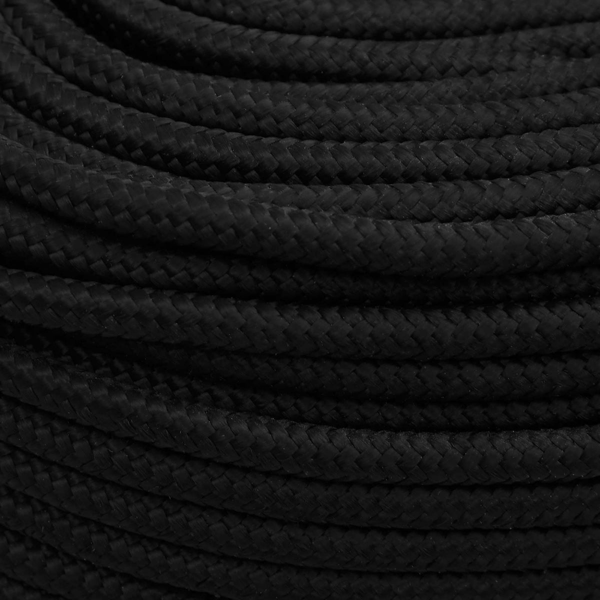 Multipurpose Utility Rope 8 mm 500 m Black Polyester