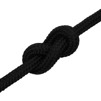 Multipurpose Utility Rope 16 mm 100 m Black Polyester