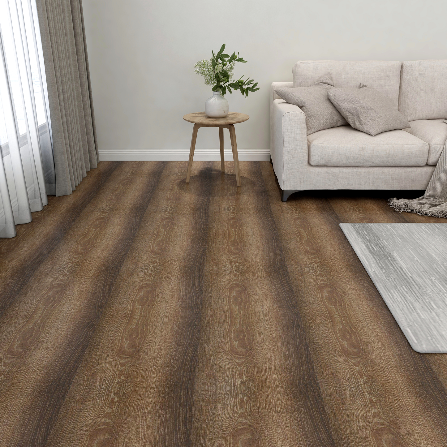 Flooring Planks 5.11 m² 55 pcs PVC Old wood