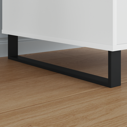 Furniture Feet 2 pcs Black 546 x 40.5 x 100 mm Iron