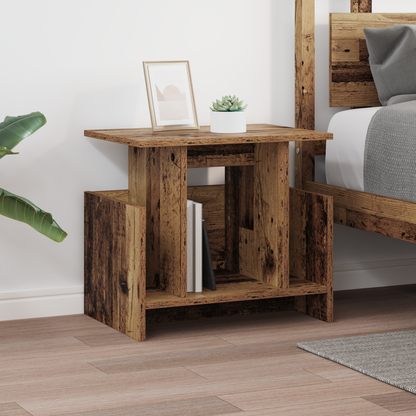TV Stand Old Wood 50 x 35 x 45 cm Engineered Wood