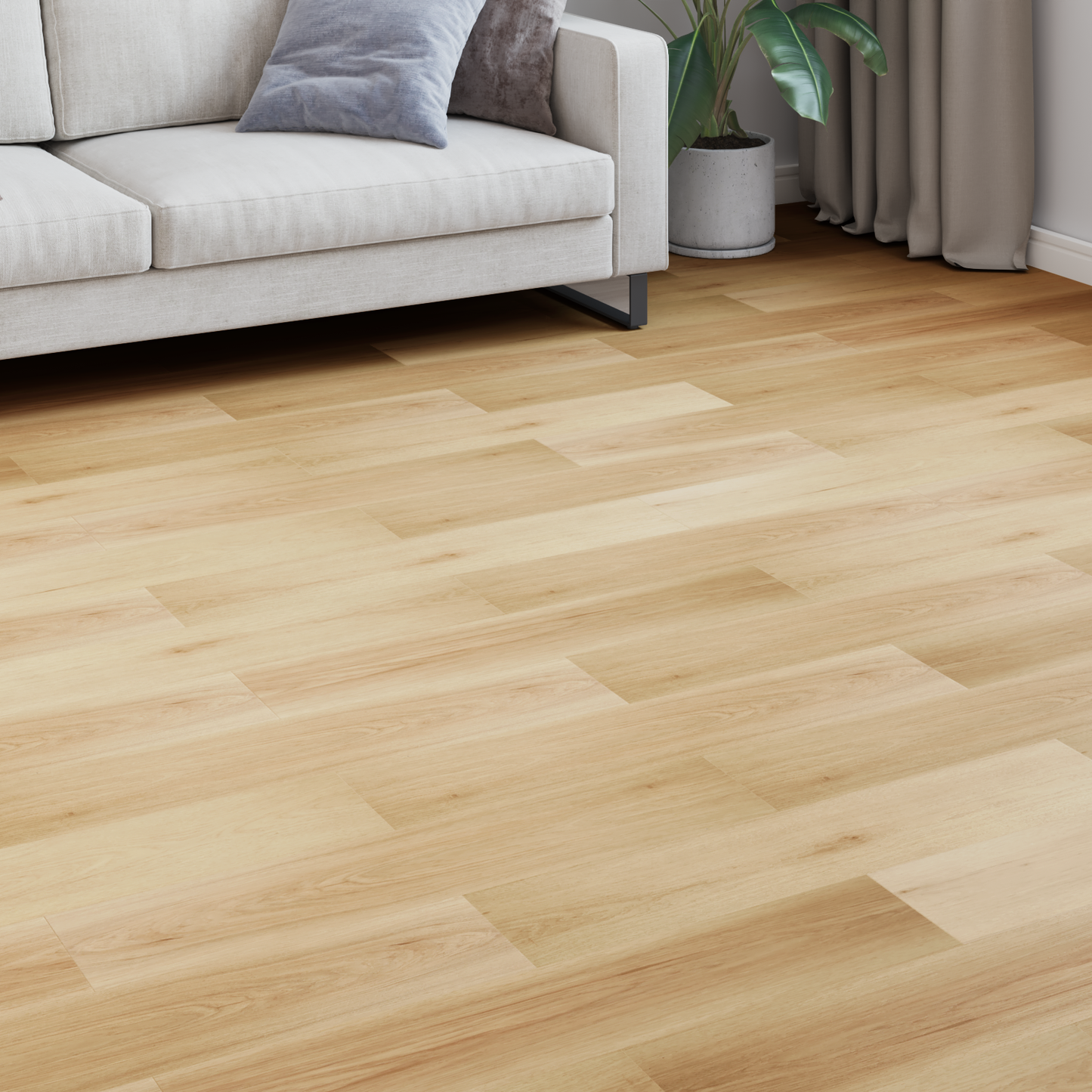 Laminate Flooring 15 pcs Light Maple 101 x 20 x 0.8 cm