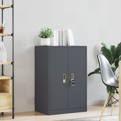 Storage Cabinet Anthracite 60 x 40 x 90 cm Steel