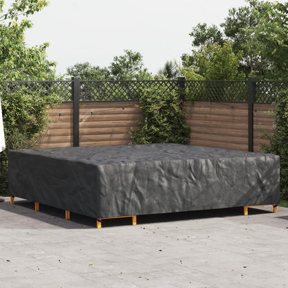 Furniture Cover Plain Black 300 x 300 x 70 cm 600D