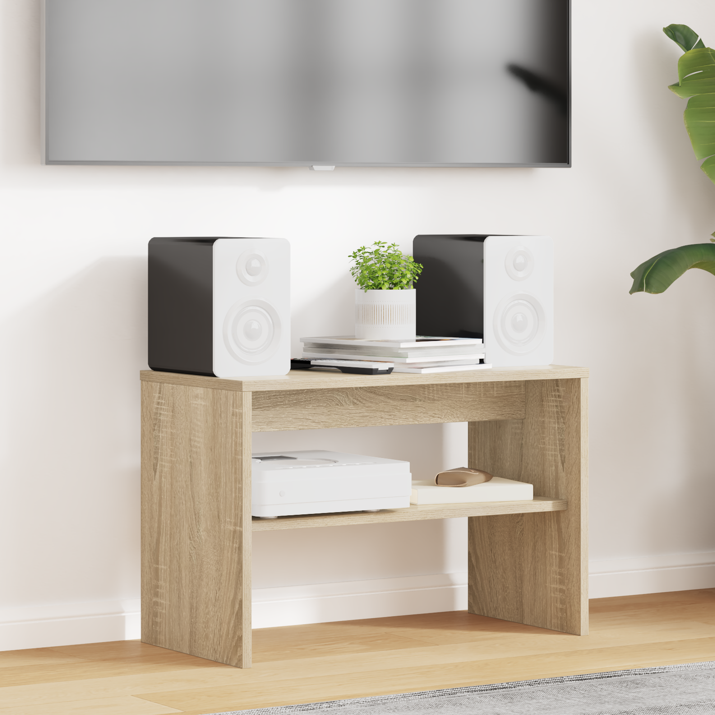 TV Cabinet Sonoma Oak 60 x 30 x 40 cm Engineered Wood