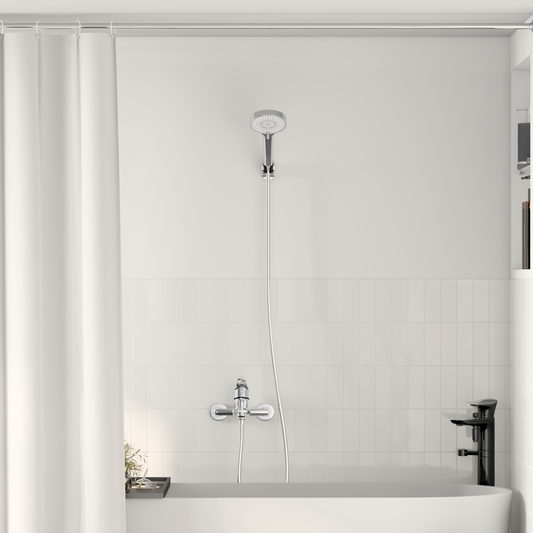 Shower Head Set Chrome G 1 / 2 inches