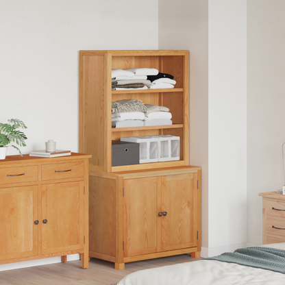 Storage Furniture Set with Storage 2 pcs Brown 80 x 50 x 160 cm