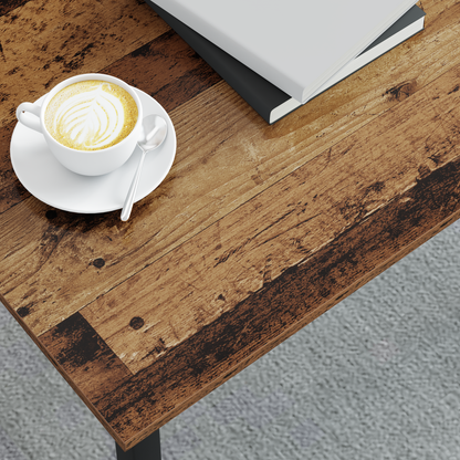 Coffee Table Old Wood 70 x 50 x 36 cm Engineered Wood