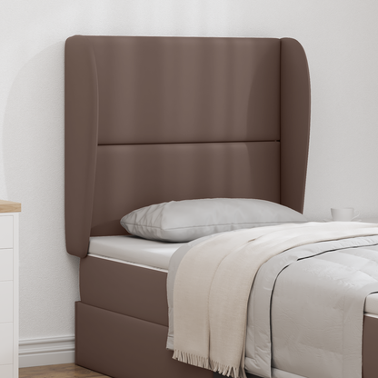 Headboard Ear Tan 80 x 23 x 6 cm PVC