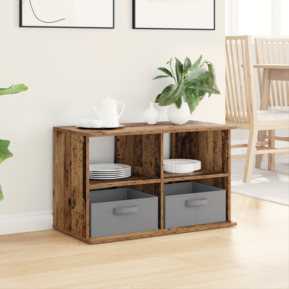 TV stand with Drawer Old Wood 79 x 40 x 48 cm