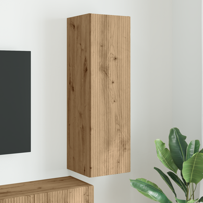 TV Wall Cabinet Artisian Oak 30 x 31 x 100 cm Engineered Wood