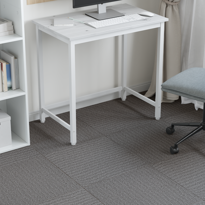 Carpet Tile Brown 50 x 50 cm 36 pcs PP and Bitumen