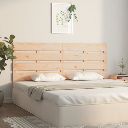 Headboard 120x3x80 cm Solid Wood Pine