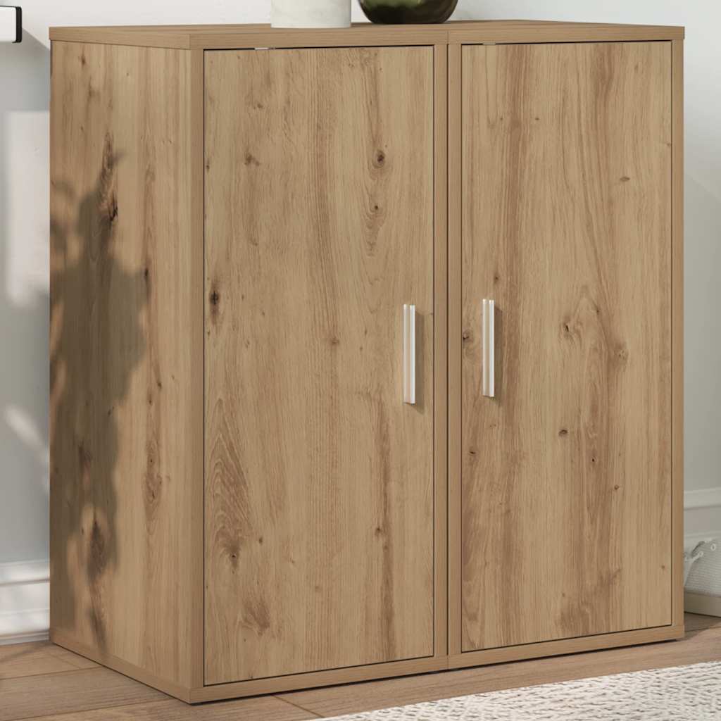 Shoe Cabinets 2 pcs Artisan Oak 32x35x70 cm Engineered Wood