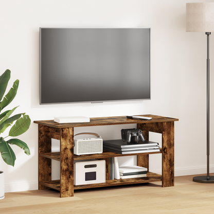 TV stand Smoked Oak 100 x 40 x 50 cm