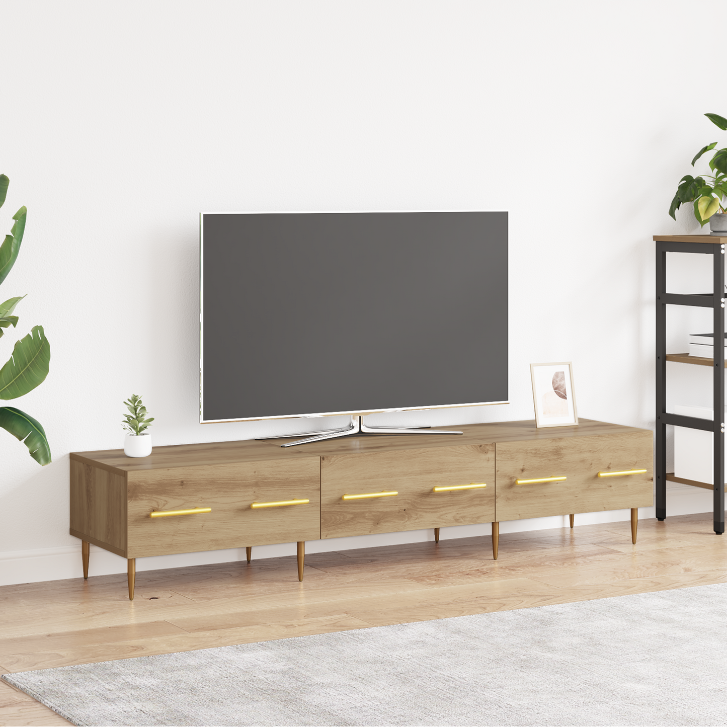 TV Cabinet Artisan Oak 150 x 36 x 30 cm Engineered Wood