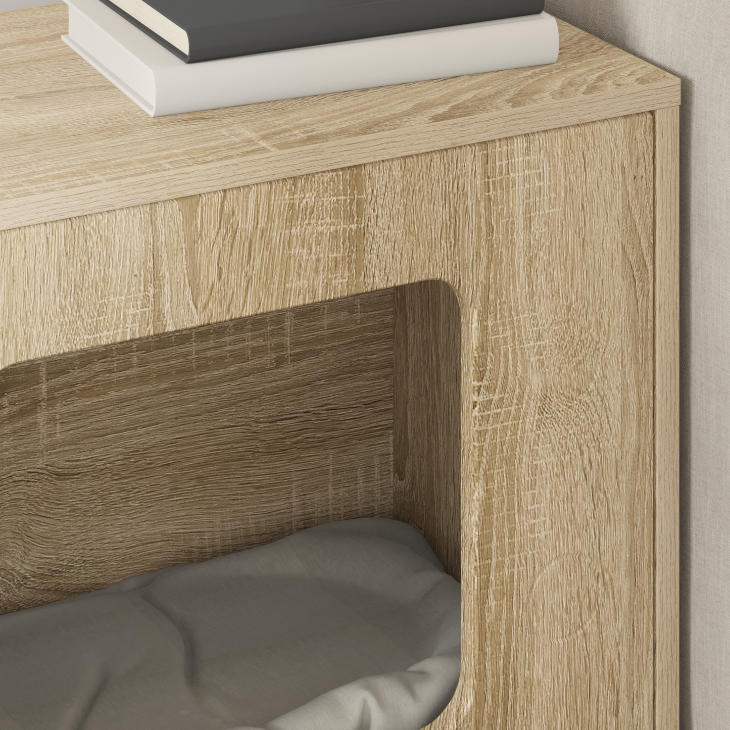 Cat House Sonoma 51 x 30 x 52 cm Engineered Wood