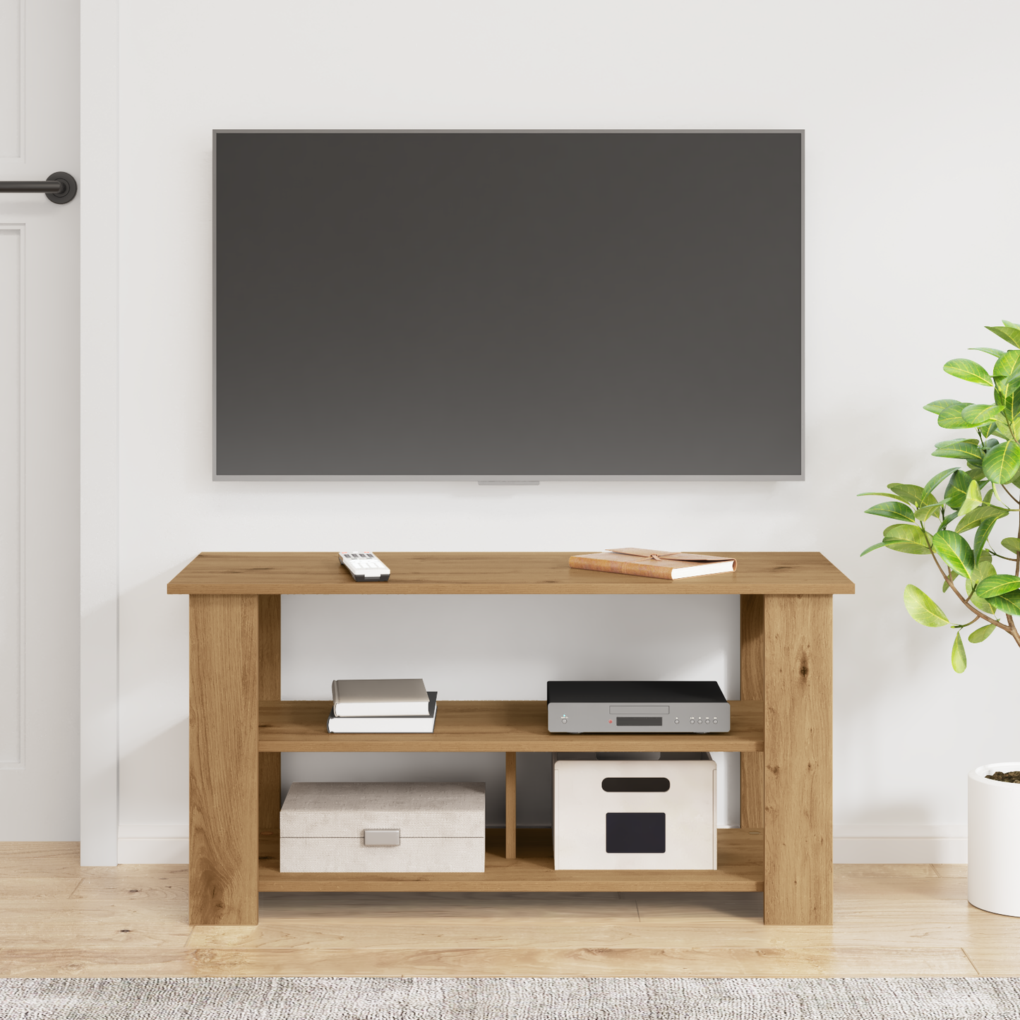TV stand Artisan Oak 100 x 40 x 50 cm