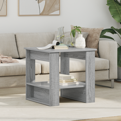 Coffee Table Grey Sonoma 51 x 50 x 50 cm Engineered Wood