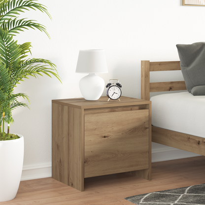 Bedside Cabinet Artisian Oak 45 x 34 x 44.5 cm Engineered Wood