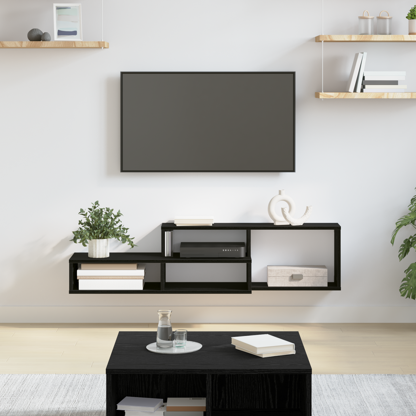 Wall TV Stand 120 x 25 x 28.5 cm Engineered Wood