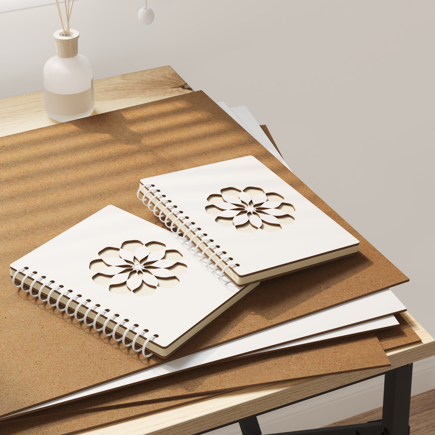 Decor Panels 50 pcs White 40 x 60 x 0.27 cm Engineered Wood