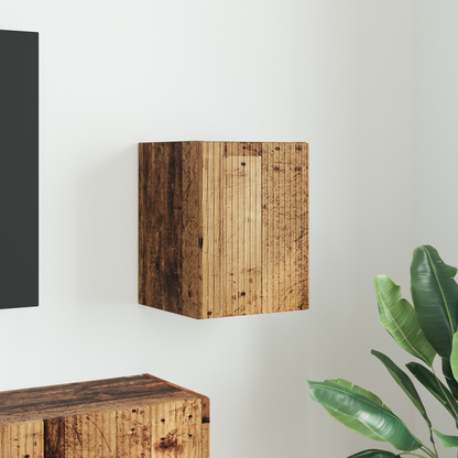 TV Wall Cabinet Old Wood 30 x 31 x 40 cm Engineered Wood