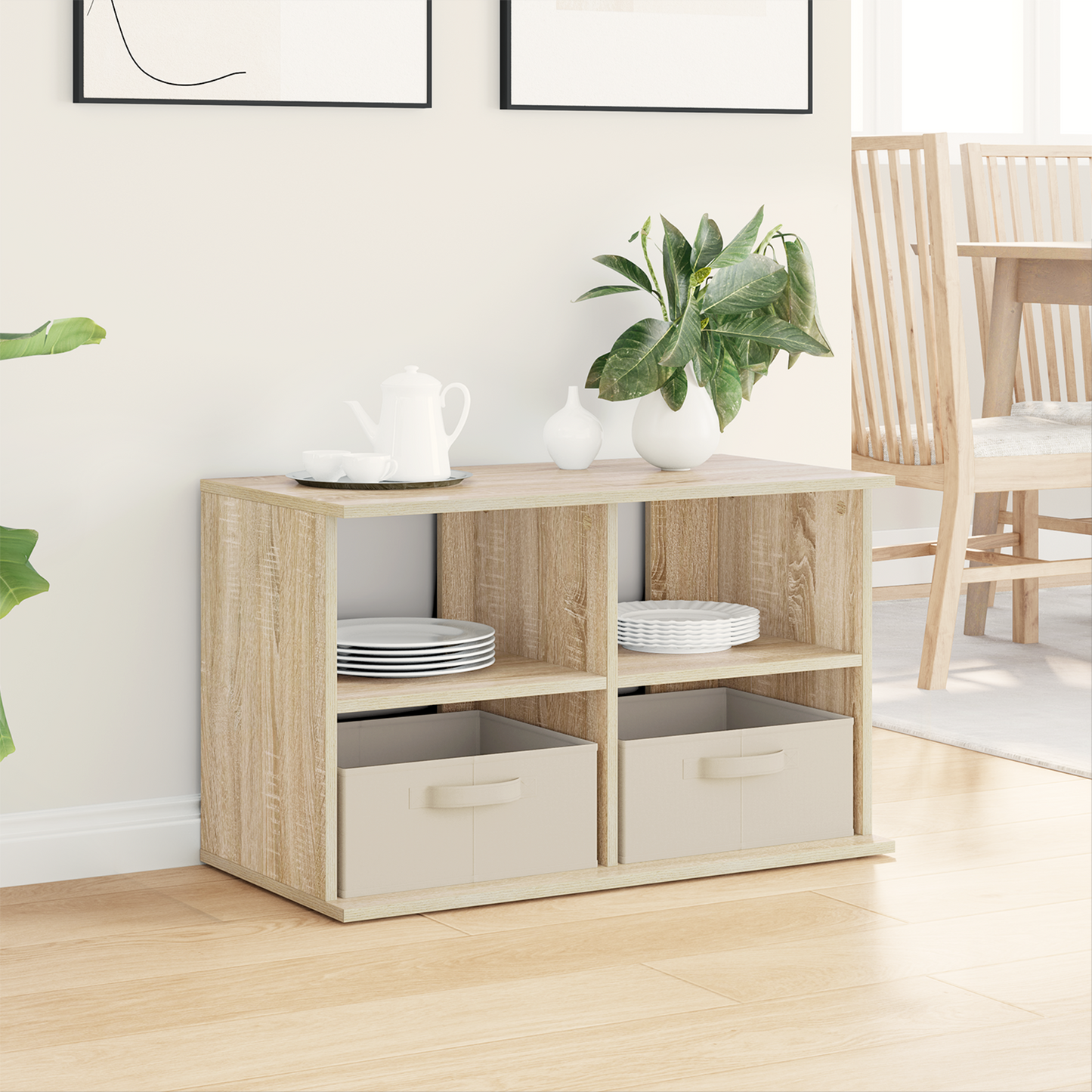 TV stand with Drawer Sonoma Oak 79 x 40 x 48 cm