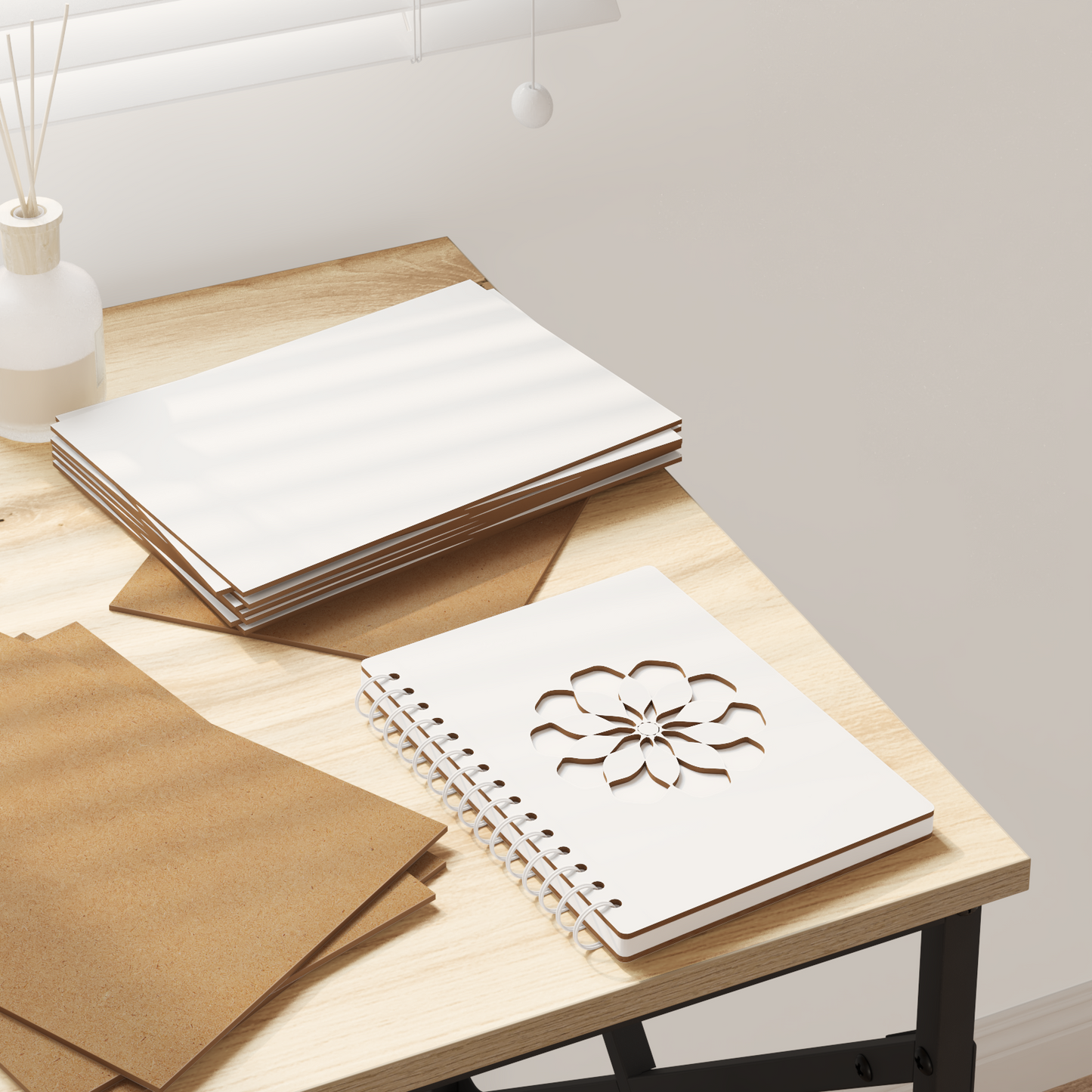 Decor Panels 12 pcs White 21 x 30 x 0.27 cm Engineered Wood