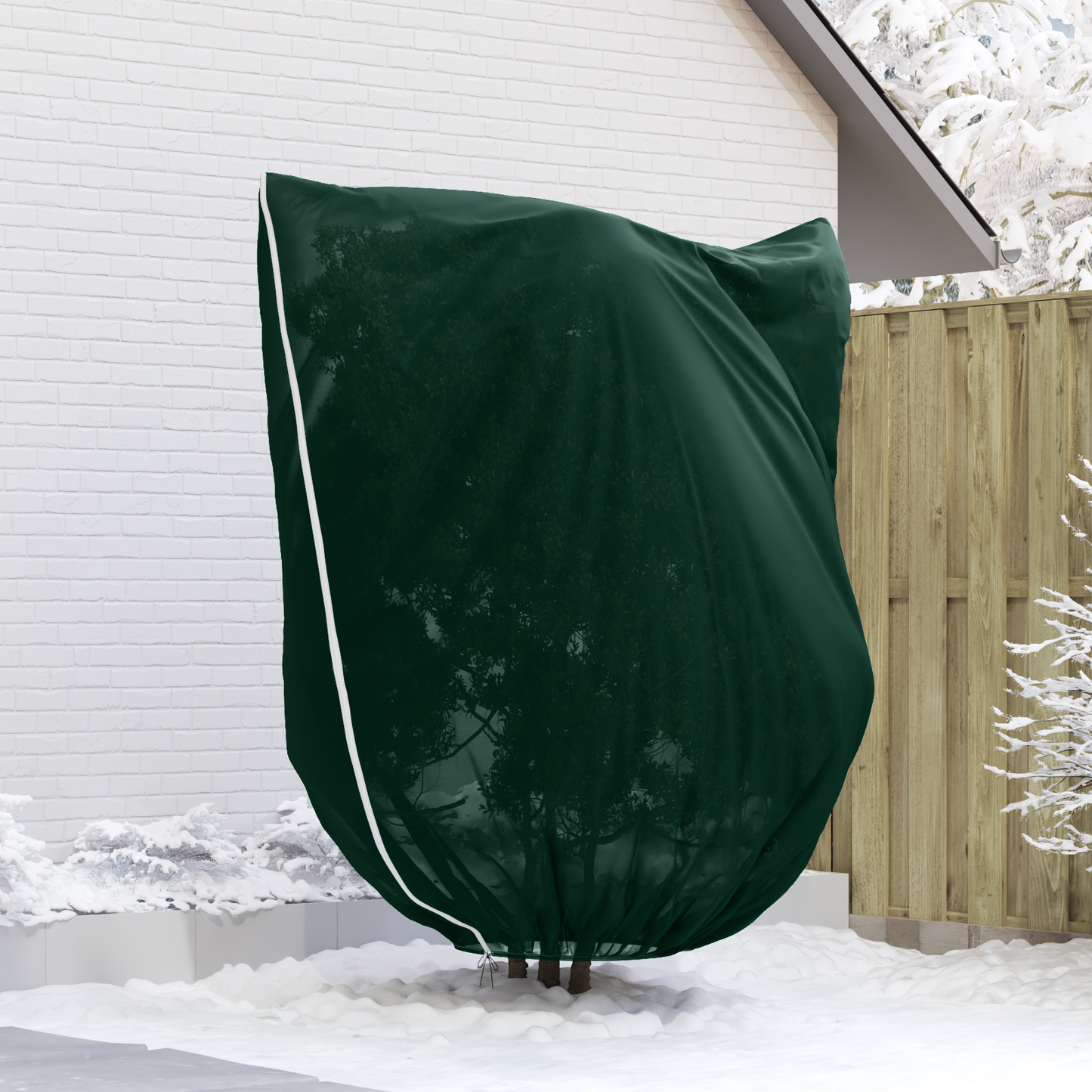 Frost Protection Plant Fleece Covers Green 2.4 x 2 m