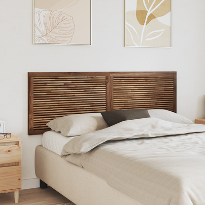 Bed Headboard Natural Solid Teak Wood