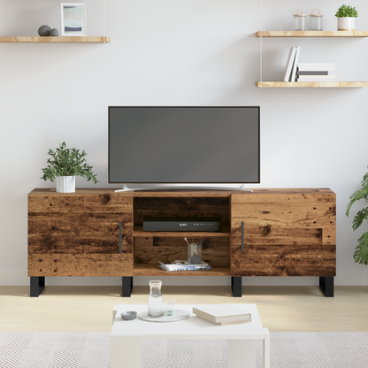 TV Cabinet Old Wood 150 x 30 x 50 cm Engineered Wood