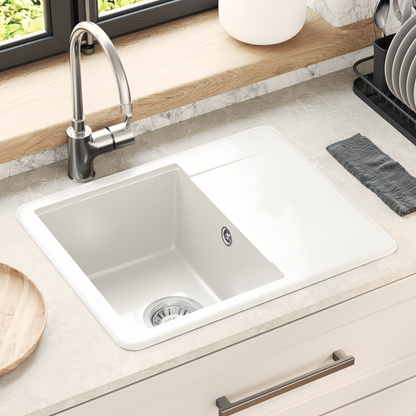 Sink White 560 x 460 mm 80% Quartz and 20% Resin