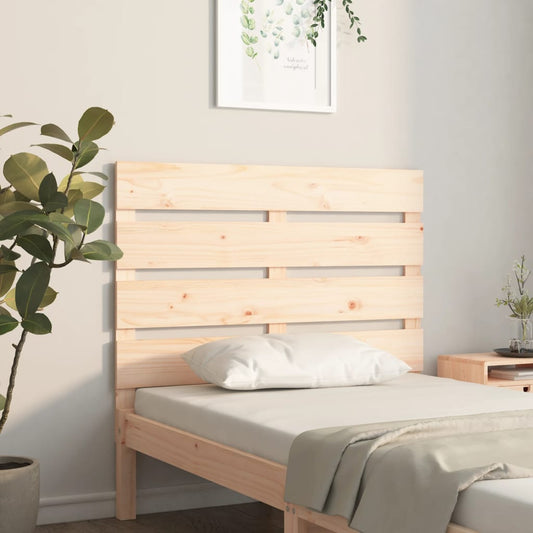 821327 vidaXL Headboard 90x3x80 cm Solid Wood Pine