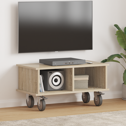 TV Stand Sonoma Oak 68.5 x 35 x 35 cm Engineered Wood