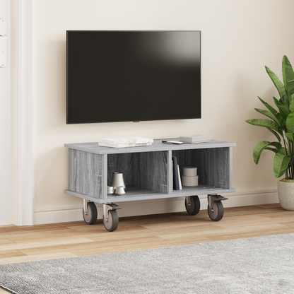 TV Stand Grey Sonoma 68.5 x 35 x 35 cm Engineered Wood