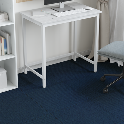 Carpet Tile Blue 50 x 50 cm 4 pcs PP and Bitumen