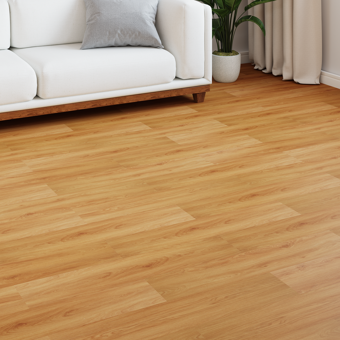 Laminate Flooring 5 pcs Warm Chestnut 101 x 20 x 0.8 cm