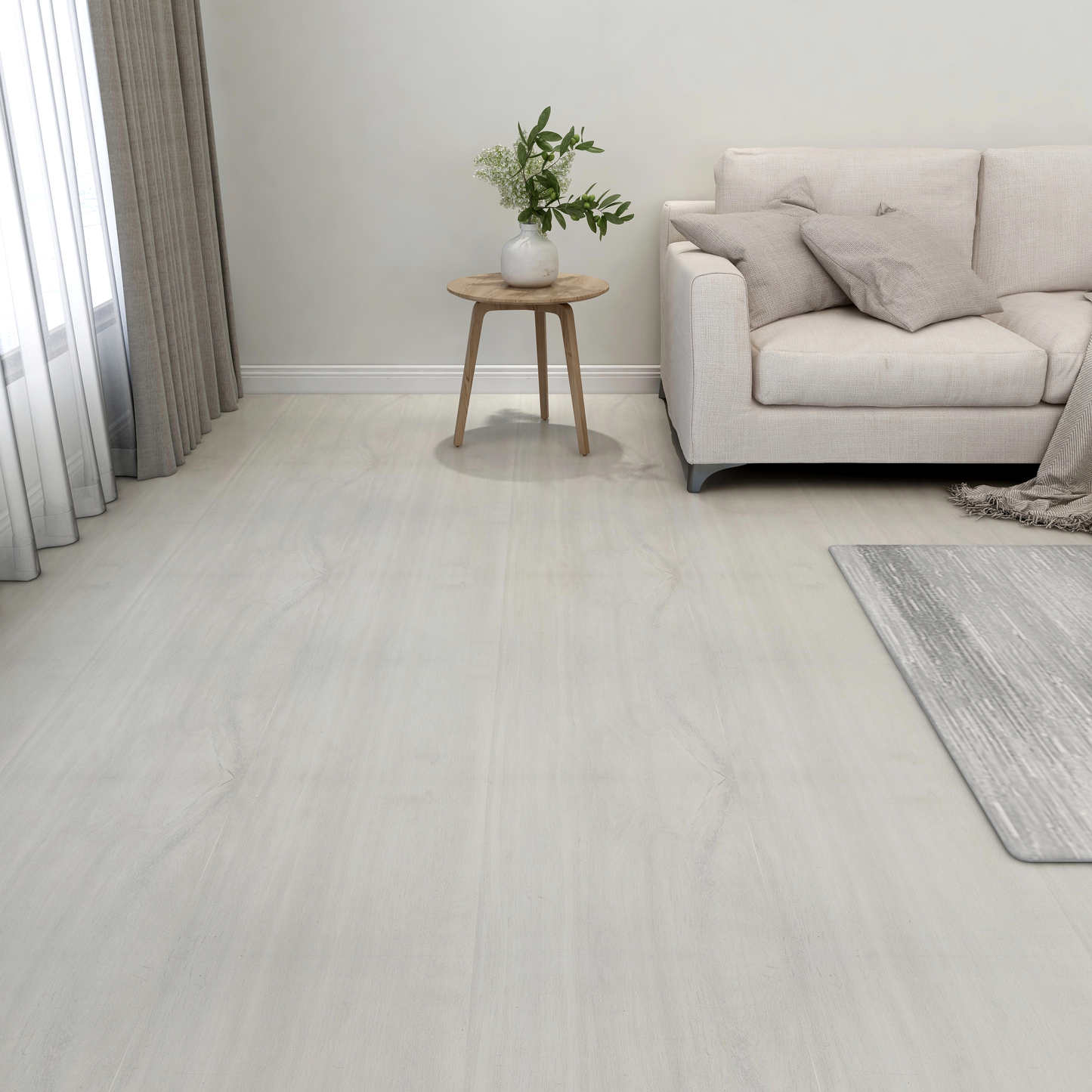 Flooring Planks 55 pcs Cream 5.11 m² PVC