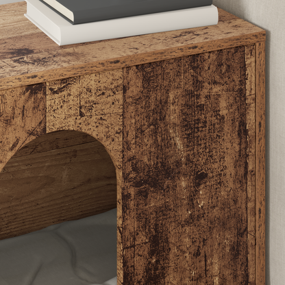 Cat House Old Wood 51 x 30 x 52 cm Engineered Wood